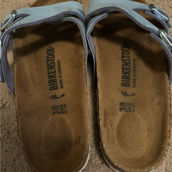 Light Blue Birkenstock Sandals - Picture 5 of 5